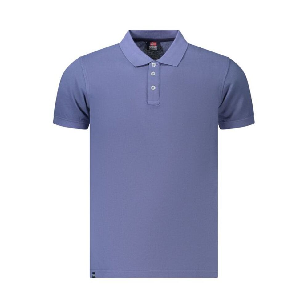 Norway 1963 Blue Cotton Mens Men's Polo